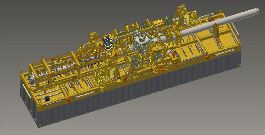 KONSBERG subsea structure, over 400 tonnes 30 m x 6 m calculated with AutoPIPE and STAAD.Pro